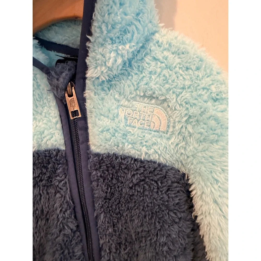 The‎ North Face Baby Bear One Piece Fleece Bunting Blue 6-12M NF0A3Y6L